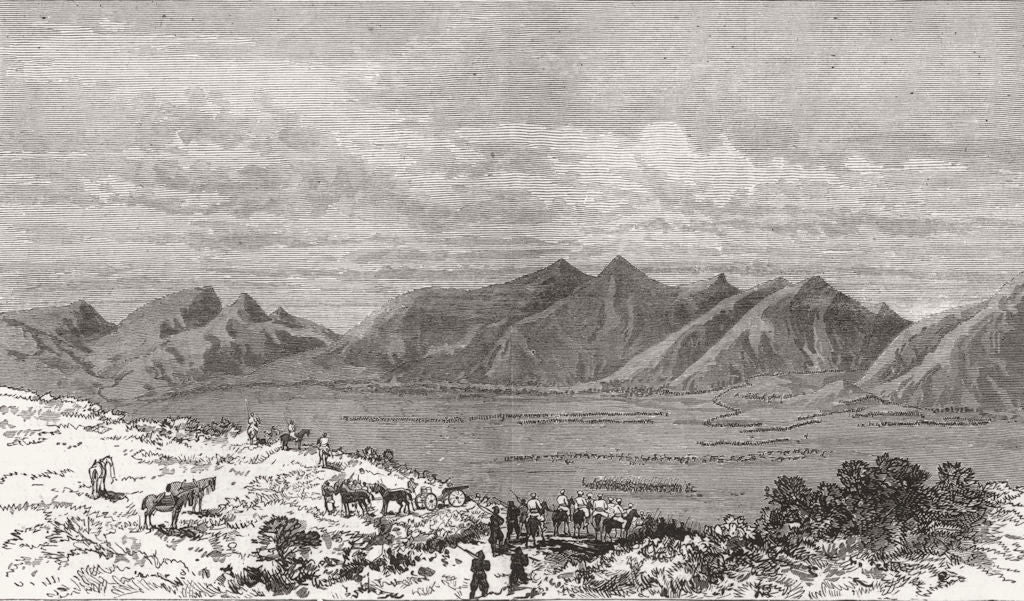 BALKANS. The Army of Suleiman Pasha in the Valley of the Tundja, Balkans 1877